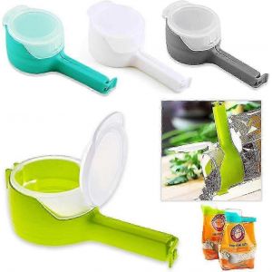 Pinces De Sac Pour Aliments,Pinces D'étanchéité Pour Le Stockage Des Aliments Avec Bec,Pinces De Sac De Chips De Cuisine,Pinces D'étanchéité De Capuchon En Plastique - Neuf
