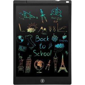 KALTD-Jouet Bebe 1 2 3 4 5 6 Ans Tableau Magique Enfant 12 Pouces Tablette D'Écriture Lcd Tablette Dessin Graphique Ardoise Magique Effacable Cadeau Fille Game Boy Jeux Garcon - Neuf