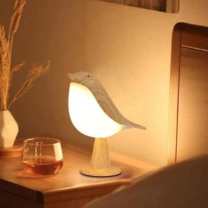 Kalanka-Lampe De Chevet Tactile, Lampe De Table Rechargeable, Veilleuse Tactile À 3 Couleurs À Intensité Variable, Lampes De Table Sans Fil Pour Chambre Bureau Lampes De Table Cadeau Pour Enfant/Adul - Neuf