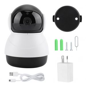 Camera de surveillance IP sans fil 1080p Wi-Fi HD, navigation 3D, vision nocturne infrarouge, prise AU - Neuf