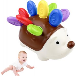 MDY-Jouet Montessori 18 Mois, Jeu de Tri, Jeux Éducatif Enfant, Herisson Jouets, Jouet Sensoriel Motricité Fine, pour Apprendre à Compter et Les Couleurs, Cadeau pour Fille Garçon 2 à 3 Ans - Neuf