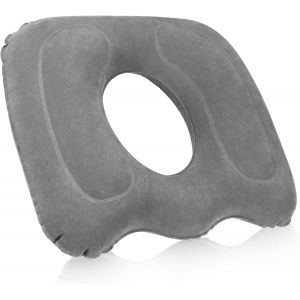 Yemaesre-Coussin Gonflable En Forme De Donut - Coussin Orthopédique - Coussin D'ass Pour Soulager Le Coccyx - Idéal Pour Le Coccyx, La Prostate, La Sciatique, Les Blessures Au Lit, Les Hémorroïdes - - Neuf