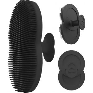 SJZG-Exfoliant Pour Visage En Silicone Doux - Appareil De Gommage Doux Pour La Douche - Accessoire De Bain Gommant Massant Voyage Maniable Pour Nettoyage Cutan&eacute; - Neuf