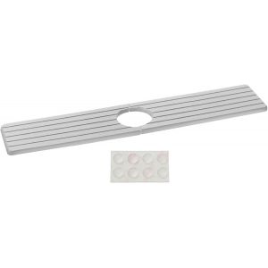 Kalanka-Eau Évier Éclaboussures Garde Tapis Diatomée Boue Absorbant Coussinet Pour Cuisine Quotidien Utilisation - Clair Gris, Carré - Neuf