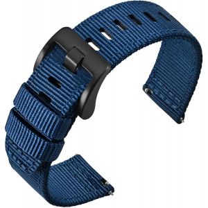 Quick Release Nylon Watch Strap Military Watch Bands For Men 18mm 19mm 20mm 22mm 24mm.[U967] - Neuf