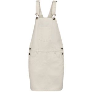 Robe Salopette - Femme - Pat5010 - Beige Ivoire - Neuf