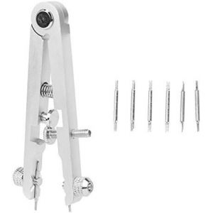 Kal-Montre Pince &Agrave; Ressort, 6825 Pince &Agrave; Ressort Avec Goupilles Outil De Remplacement De Cha&icirc;ne Pour Horlogers Outil De R&eacute;paration Pour Montres, Bracelets, Courroies (Argent&eacute;) - Neuf