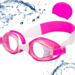 Letnerny-Lunettes De Natation Pour Enfants Avec Grand Angle De Vision,Anti-Bu&eacute;e Anti-Uv Sans Fuite, Lunettes De Plong&eacute;e Pour Enfants De 3 &Agrave; 12 Ans - Neuf