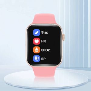 T168 Appel Sans Fil Montre Intelligente Faire De Répondre Appel Plein Tactile Sport Fitness Montre Intelligente Pour Femmes Hommes.Pink T168. - Neuf
