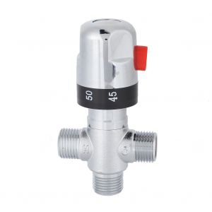 HJLIAN Robinet de douche thermostatique en laiton G1/2 pour salle de bain - Neuf