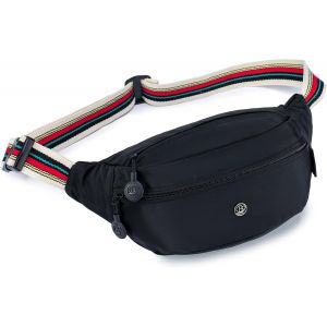 KALANKA-Sac de Poitrine Femme Sac Banane Femme Bandoulière Nylon Sacoche Femme Crossbody Bag pour Voyage, Shopping, Sports - Neuf