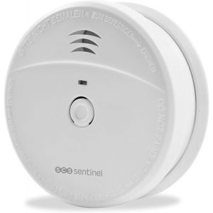 JGD-- SDA0037 &iquest; D&eacute;tecteur Avertisseur Autonome de Fum&eacute;e - Alarme 85 DB Minimum - Bouton d&iquest;Auto-Test - Alarme sonore avec indicateur Lumineux - 1 Pile 9 V - SmokeAlarm 5Y - Neuf