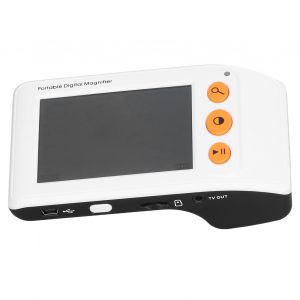 Loupe numérique vidéo portable 3,5 pouces, zoom 2X-25X, aide à la lecture électronique avec 8 modes de couleur pour basse vision blanche - Neuf