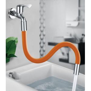 360° flexible du robinet d'extension - Pour la salle de bains et cuisine en plein air, longueur Totale 50cm - Neuf