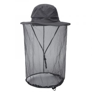 Moustiquaire Pour Chapeau De Pêche, D'abeilles, De Plein Air, Gris, Moustiquaire, Poissons - Neuf