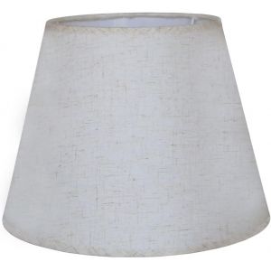 Abat-Jour en Tissu 5.5""(14cm) Moderne E14/E27 de Remplacement pour Petite Lampe Suspendue, Lustre en Cristal, Bougie, Applique Murale, Lampe de Table Linen - Neuf