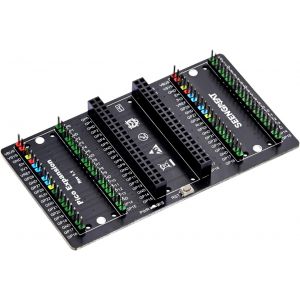 Compatible For Raspberry Pi Pico Expansion Board With Dual 2X20 Pin Headers,Reset Button,And Clear Pin Labels For Easy Connectivity And Debugging - Neuf