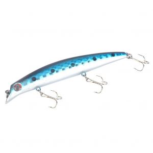 Lot De 3 Leurres De Peche Flottants En Plastique Pour Menes (Bleu Et Noir) - Neuf