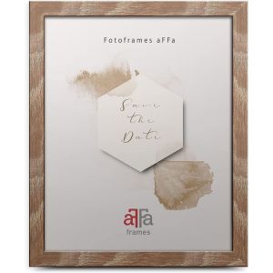 Cmwx-, Hekla, Cadre Photo Mdf, Facile &Agrave; Nettoyer, Rectangle, Avec Fa&ccedil;ade En Verre Acrylique, Ch&ecirc;ne Clair, 40x60 Cm - Neuf