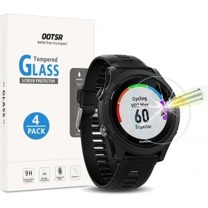 [Pack Of 4 Tempered Glass Screen Protectors Compatible With Garmin Forerunner 935, Screen Protector Films Compatible With Garmin Forerunner 935 [High Definition] - Neuf