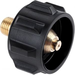 Adaptateur de recharge de propane 1/4 pouce Qcc1,vanne de r&eacute;gulateur de gaz,filetage de tuyau m&acirc;le - DD - Neuf