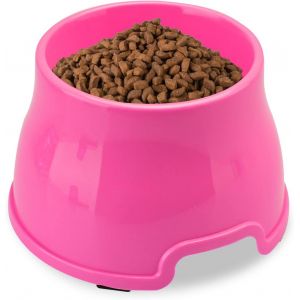Gamelle Surélevée Pour Chien À Longues Oreilles - Gamelle Surélevée Pour Nourriture Et Eau - Grande Gamelle Antidérapante - Gamelle Surélevée Pour Petits, Moyens Et Grands Chiens (M, Rose) - Neuf