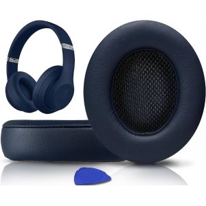 Coussinets d'oreille, Oreillettes de Remplacement pour Beats Studio 3 et Studio 2 Casque Circum-aural, Cache-Oreilles Couverts en Cuir Prot&iquest;&iquest;ine, Supression de Bruit Mousse &iquest;&iquest; M&iquest;&iquest;moire - Neuf