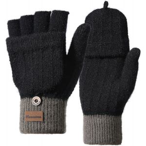 Winter Touch Screen Gloves Men And Women Knitted Warm Gloves For Cycling Hiking Climbing Work Leisure Gift"".[J31] - Neuf