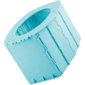 Pot De Toilette De Voyage Pliable Et R&eacute;utilisable, Si&egrave;ge De Toilette Pliable, Pot D'apprentissage En Toile - Neuf
