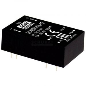 Mw Mean Well Scwn06a-15 Module Convertisseur Cc/cc 400 Ma 6 W Nbr. De Sorties: 1 X Contenu 1 Pc(s) - Neuf