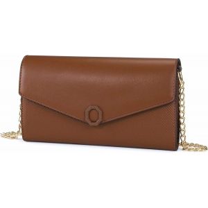 RFCBC-Petit Sac Bandouliere Femme Cuir PU Pochette Telephone Portable Mini Sac a Main Femme Chaînes Porté Epaule avec Fentes pour Cartes Besace pour Voyage Quotidien Ville Shopping - Neuf