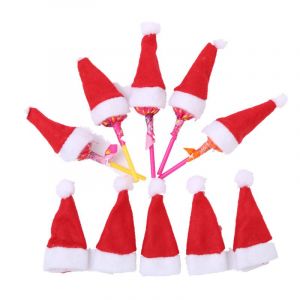 Lot De 10 Gobelets Sucettes De Noël Mini Chris - Neuf