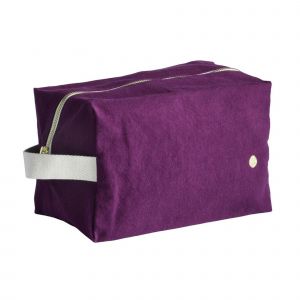 Trousse cube Iona purple rain 22 x 14 x 10,5 cm La Cerise sur le G&acirc;teau - Neuf