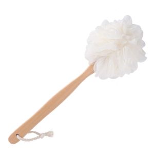 Bâton de luffa, brosse à dos en luffa pour la douche, luffa en maille souple PE - Neuf