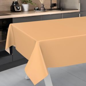 SJZG-Nappe En Toile Cirée, Lavable, Pour Table De Jardin, Extérieur Et Intérieur, 90 X 130 Cm, Abricot - Neuf