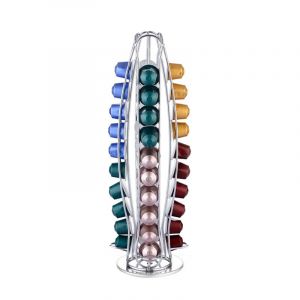 Porte-capsules de caf&eacute; compatible avec (40 capsules) - Porte-capsules de caf&eacute; classiques - Support rotatif - Neuf