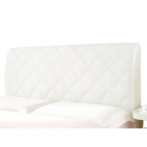 Housse De Tête De Lit 200 X 70 Cm, Anti-Poussière, En Polyester Blanc - Neuf