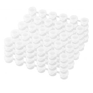 25 Bandes Pots De Peinture Vides Bandes Mini Rangement Transparent Pour Les Salles De Classe - Neuf