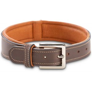 Collier En Cuir Amy V&eacute;ritable Avec Cachet J&r Original - Robuste Et &Eacute;l&eacute;gant (L - Tour De Cou 42,5-51,0 Cm) - Neuf