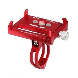 Untoom&iquest;Support Universel De T&eacute;l&eacute;phone De V&eacute;lo En Aluminium,Clip De Guidon De Moto,Support De Montage Pour Smartphone De 3.5 &Agrave; 6.2 Pouces.Red. - Neuf