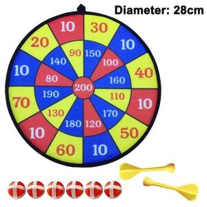 Ensemble De Fléchettes En Tissu Doux Pour Enfants Avec 6 Balles Collantes - Jeu Sûr, Amusant Et Engageant Pour Les Enfants Et Les Réunions De Famille ! - Neuf