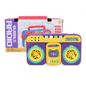 Machine A Bulles Pour Enfants, Machine D'enregistrement En Forme De Trou De Bulle Rotatif, Musique, Lumiere, Jouet De Fabrication De Bulles, Violet - Neuf