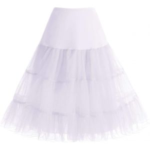 Nbgcm-Jupe Jupon Femme Sous Robe Style Vintage Evasée Années 1950s Rockabilly Pour Carnaval Soirée Cocktail Mariage Anniversaire 4 Tailles À Choisir - Neuf