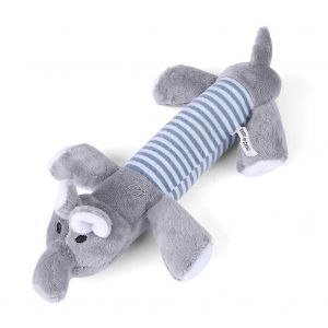 3 diff&eacute;rents types de formes animales jouet pour animaux de compagnie chiot m&acirc;cher son en peluche grin&ccedil;ant pour cadeau &eacute;l&eacute;phant - Neuf