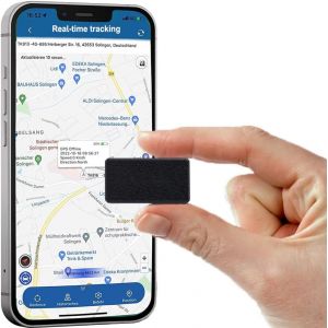 VornixorSarlshop-Mini traceur GPS 4G - Rechargeable - Magn&eacute;tique - En temps r&eacute;el - Pour v&eacute;hicules, enfants, bagages, portefeuille, animaux domestiques - Avec Geofence - Anti-perte - Pas d'ABO, TK901- - Neuf