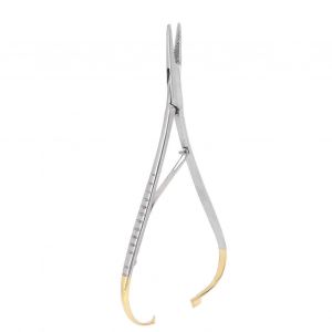 Porte-aiguilles dentaires Pince orthodontique dentaire en acier inoxydable pour tenir le fil A-B - Neuf