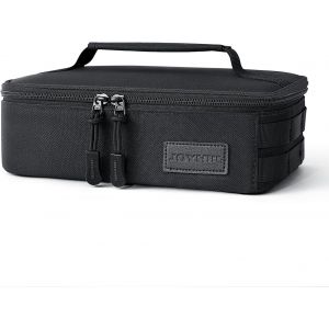 Bo&icirc;te &Agrave; D&eacute;jeuner Tactique Pour Homme, Petit Sac &Agrave; D&eacute;jeuner R&eacute;utilisable Isotherme Avec Poign&eacute;e Pour Bureau, Travail, Pique-Nique, Plage, Noir - Neuf