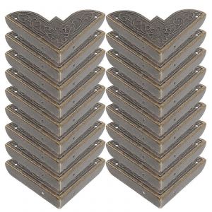 Protections Métalliques Robustes,Pour Les Boîtes En Bois Vintage Et Le Stockage - Neuf