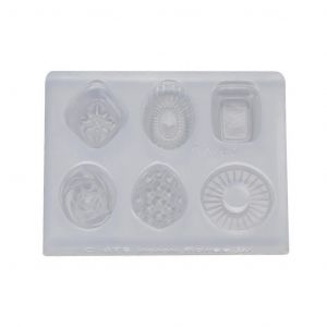 Mini Bonbon Pendentif Bricolage Porte-Cl&eacute; Boucles D'oreilles Moule R&eacute;sine Bo&icirc;tier Bijoux Fabrication D'outils - Neuf