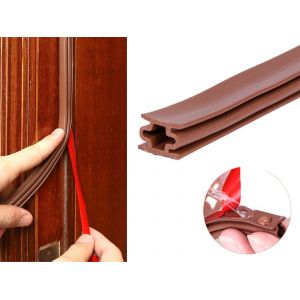 Joint d'&eacute;tanch&eacute;it&eacute; autocollant de 6 m pour portes et fen&ecirc;tres, joint d'&eacute;tanch&eacute;it&eacute; de 8 mm - Neuf